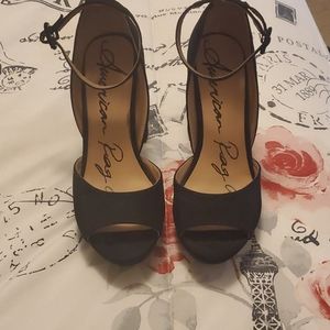 Black American Rag Heels